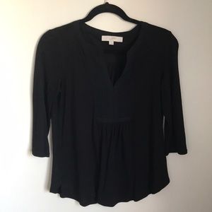 LOFT Black Blouse